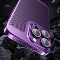 thumbnail image 2 of Electroplating Heat Dissipation Phone Case, Heat Dissipation Plating Fine Hole Protector Phone Case Cover for iPhone 15 Pro Max/ 15 Ultra, 2 of 5