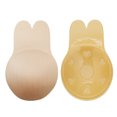 thumbnail image 1 of Parche de silicona invisible para levantar los senos con forma de oreja de conejo de 15 cm, transpirable, 1 of 6