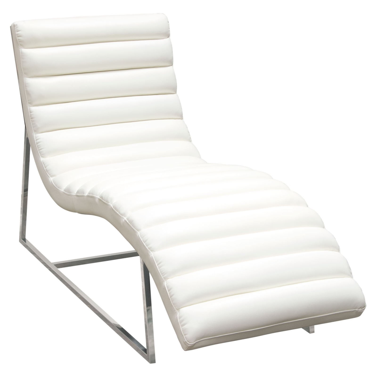 Diamond Sofa Bardot Chaise Lounge by Diamond Sofa