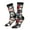 3 Black, variant on rock record Skull artist Print Adult Socks for Men & Women,Calf Socks, Ankle Socks,Boots Socks,Breathable Casual Sock,Unisex Crew Socks