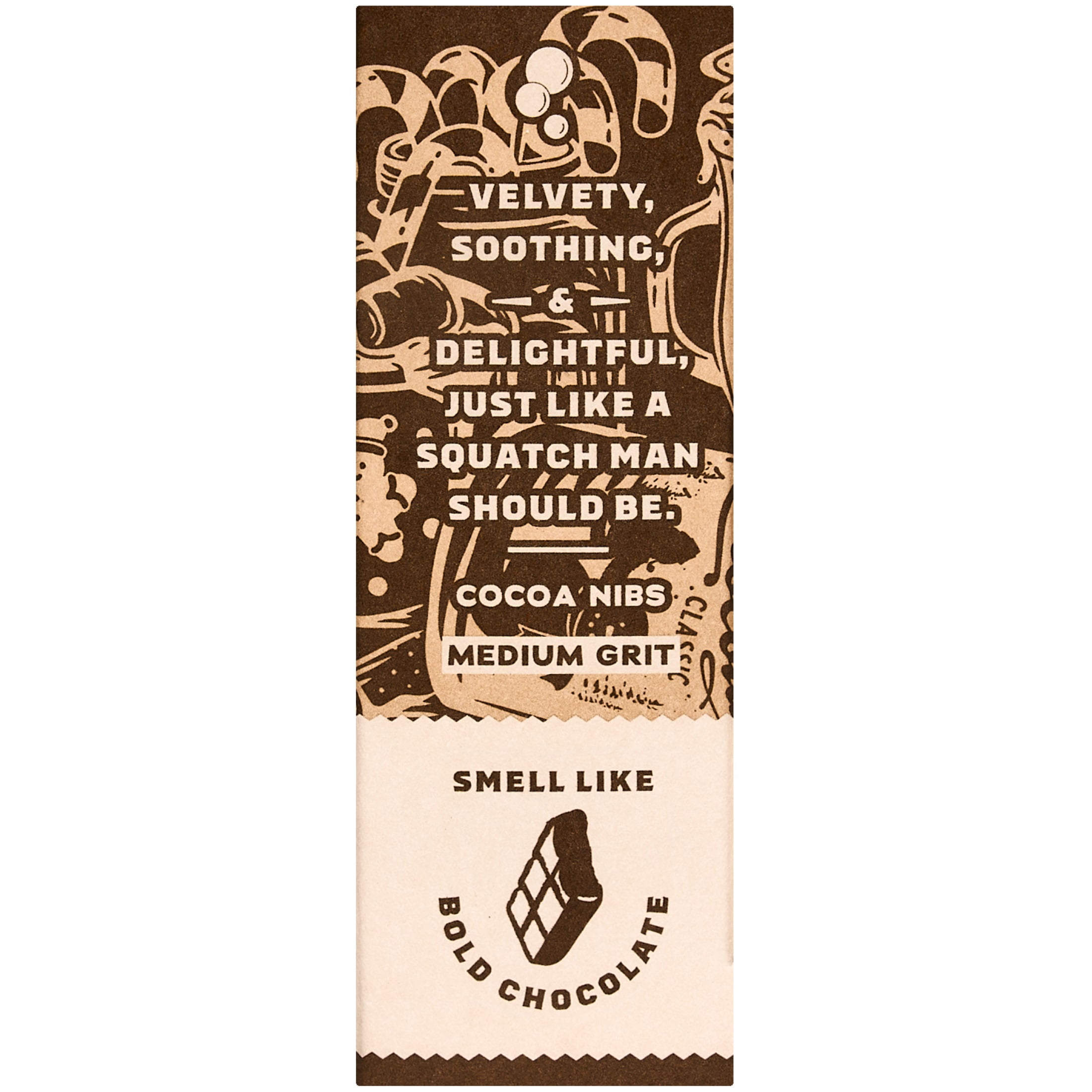 (2 pack) Dr. Squatch Hot Choccy Natural Bar Soap for Men, 5 oz