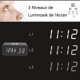 thumbnail image 4 of Reloj despertador digital, reloj despertador digital con carga inalámbrica, reloj digital LED Reloj despertador digital con temperatura/puerto de carga USB (negro), 4 of 5