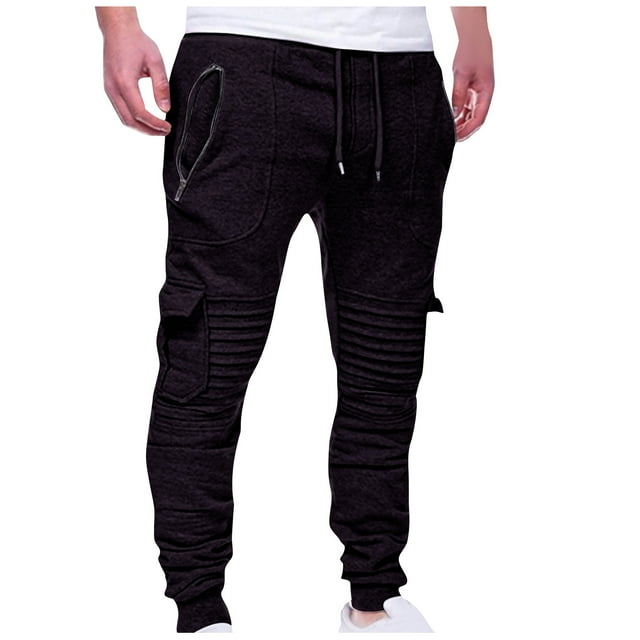 Teissuly Pantalons Cargo Décontractés pour Hommes et Grands Hommes Joggeurs d'Entraînement Pantalons de Survêtement Extensibles Pantalons Tactiques de Randonnée avec Multi-Poches