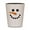 White/Black, variant on CafePress - Snowman Face - White Shot Glass, Unique and Funny Shot Glass