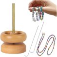 thumbnail image 1 of Bead Spinner For Jewelry Making Wooden Diy Bead Bowl Spinner, 1 of 3
