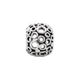thumbnail image 3 of Circles Bali Charm .925 Sterling Silver Antique Finished Reflection Beads, 3 of 5