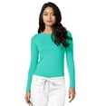 thumbnail image 2 of Adar Underscrubs for Women Multi Color 3 Pack - Long Sleeve Underscrub Comfort Tee, 2 of 6