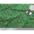 thumbnail image 3 of Soimoi Rayon Crepe Fabric Fish,Mermaid & Starfish Ocean Decor Fabric Printed Yard 46 Inch Wide, 3 of 3