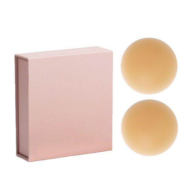 Pétalos de silicona reutilizables - ultrafinos, respetuosos con la piel y adhesivos, para sujetadores femeninos no transparentes y aseo personal