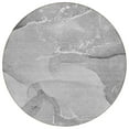 thumbnail image 2 of Addison Rugs Chantille Indoor/Outdoor Transitional Watercolors Gray Washable Round Rug, 8' x 8', 2 of 6