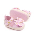 thumbnail image 4 of Baby Girls Mary Jane Flats Non-Slip Dots Bowknot Princess Dress Shoes, 4 of 6