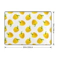 thumbnail image 2 of Area Rugs For Living Room Decor - yellow Bell Pepper Print Soft Anti Slip Throw Washable Rugs 5x7 For Bedroom, Indoor Carpet For Bedroom Living Room 80x58In, 2 of 7