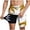 Z08 White, variant on Erwazi Mens Swim Trunks Printed Drawstring Waist Layer Lining Breathable Quick Dry Practical Summer Swimwear Shorts with Pocket