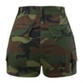 thumbnail image 5 of JIKNTTR Summer Shorts For Women Camo Shorts Mid Length Ripped Jean Shorts Camouflage High Waisted Denim Short Pants Running Shorts Pocket Sporty Shorts, 5 of 6