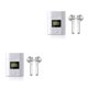 thumbnail image 2 of Estuche de carga Bluetooth 5.0 Bearachild Auricular In-Ear Estéreo Manos libres inalámbrico 2piezas plata, 2 of 5
