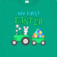 thumbnail image 4 of Inktastic My First Easter Bunny and Tractor Boys or Girls Baby T-Shirt, 4 of 5