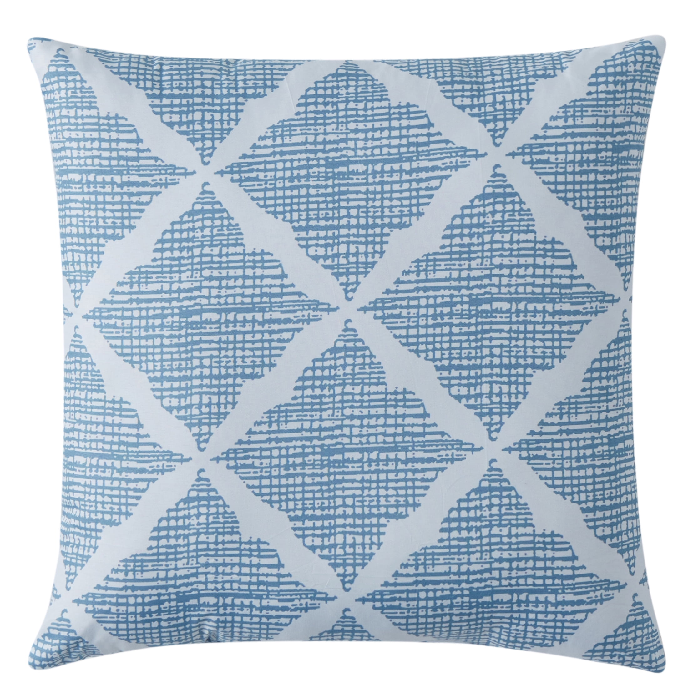 VCNY Home Stripe 9-Piece Blue/White Striped Polyester Bed in a Bag, Full