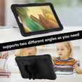 thumbnail image 4 of FJLBDE Case for Samsung Galaxy Tab A7 Lite 2021 8.7 inch SM-T220/T225/T227 with Butterfly Stand, Shockproof Protective Tablet Cover with Shoulder Strap for Kids Girls, Black, 4 of 7
