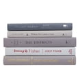 thumbnail image 3 of Pen & Willow Grey Decorative Books - Real, shelf-ready book stacks for bookshelves, coffee tables, or end tables. For home or office decor, weddings, or staging decor., 3 of 5