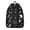 Cat and Moon, variant on Moth and Sun Gothic Pattern Backpack for School, Cute School Bag with Adjustable Shoulder Straps and Padded Back, 15.7"x11.8"x5.5"