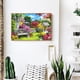 thumbnail image 1 of Cuadros Decorativos Kits de pintura de diamantes 5D DIY para jardín arte redondo Wdftyju completo de resina para pared del hogar Kit de pintura de diamantes de imitación decoración de sala, 1 of 9