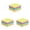 Yellow*2, variant on Sticky Notes 3x3 In Post Stickies Colorful Sticking Power Memo Pads Strong Adhesive 50 Sheets/pad