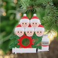 thumbnail image 2 of De Navidad 2021, Decoraciones De Vacunación Personalizadas, Artesanías De Resina, Regalo Para Amigos Y Familiares Serendint HA040057-07, 2 of 6