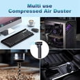 thumbnail image 3 of High-Speed Brushless Motor Turbine Blower with 200,000 RPM, 60m/s Max Airflow, USB-C Fast Charging (45W), 5000mAh x 2 Lithium Batteries, 3-Speed LED Flashlight, Multi-Functional for Dust Removal,, 3 of 6