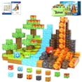 thumbnail image 1 of Bloques magnéticos Toylogy Build Mine Magnet World Dino Edition, 1 of 6