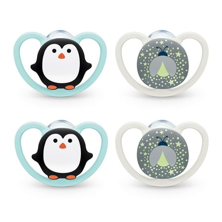 NUK® Space™ Orthodontic Pacifiers, 6-18 Months, 4 Pack