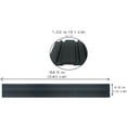 thumbnail image 3 of Concord Panels | Faux Wood Slat - Black | Waterproof Slat Panel | 94.5” x 4.8” Each | Wood Wall Panels for Interior Decor CO810-10 (Pack of 6 - 18.9 sqft), 3 of 5