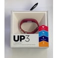 thumbnail image 2 of UP3 by Jawbone Sleep and Activity Tracker Bluetooth Wristband Fitness Ruby Cross (Red), 2 of 7