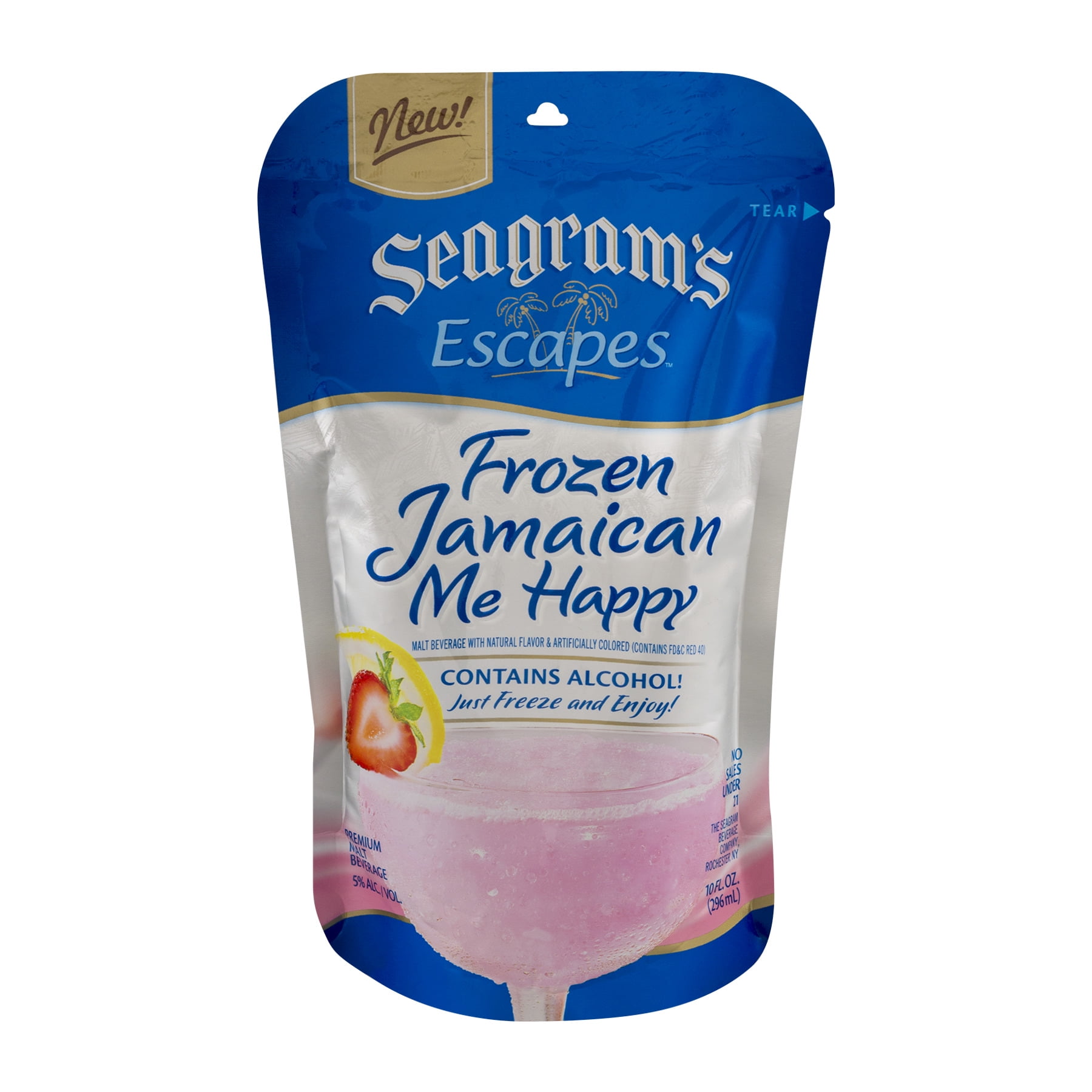 Seagrams Coolers Seagrams Jamaican Me Happy Pouches Walmart Com Walmart Com