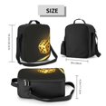 thumbnail image 2 of Pofeuu Golden Dice Print Lunch Bag Women Insulated Lunch Box Reusable Leakproof Large Spacious Cooler Tote for Women Men, 2 of 7