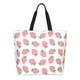 thumbnail image 1 of Fotbe Strawberry Bolsa Tote Estética de Lona con Estampado para Mujer - Bolsa Reutilizable de Hombro Casual para Vacaciones, Compras, Trabajo y Gimnasio, 1 of 8