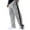 Gray, variant on TMOYZQ Men's Sweatpants Casual Loose Fit Side Button Stripes Jogging Pants Sports Running Basketball Sweatpants