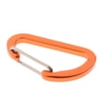thumbnail image 4 of Mini Aluminum Alloy Carabiner Outdoor D Shape Quickdraw Sandblasted orange, 4 of 9