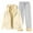 Beige, variant on Fleece Lined Hooded Jacket and Drawstring Waist Sweatpants Set with Sherpa Interior for Men and Women Casual Two Piece Outfit