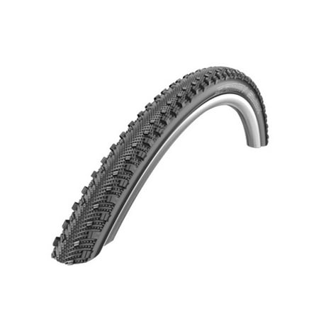 Schwalbe Sammy Slick HS 414 RaceGuard Mountain Bicycle Tire - Folding Bead (Black - 26 x (Best Slick Tires For Mountain Bike)