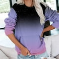 thumbnail image 2 of Half Zip Pullover Women Athletic Western Tops for Women Fashion Long Sleeve Blouse Round Neck Casual Tops Sweatshirt, 2 of 5