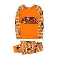 thumbnail image 3 of TIMIFIS Pyjamas d'Halloween pour Famille pour Femmes/hommes Ensembles Assortis de Pjs de Vacances d'Halloween 2 Pcs Combinaison de Pyjama Toile d'Araignée Fantômes Citrouille Squelette Haut et Pantalon Tenue de Maison Hiver, 3 of 6