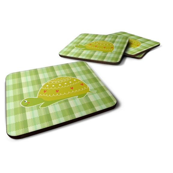 Turtle on the Move Foam Coaster Set of 4