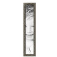 thumbnail image 2 of ArtToFrames 5" x 28" Silver Picture Frame, 5x28 inch Silver Wood Poster Frame (WOM-4993),  Pack, 2 of 7