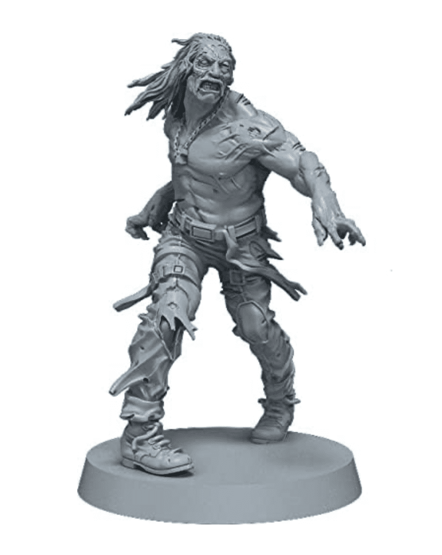Guillotine Games Danny Trejo Badass Survivor & Zombie Set for Zombicide 2nd Edition (Kickstarter Exclusive)