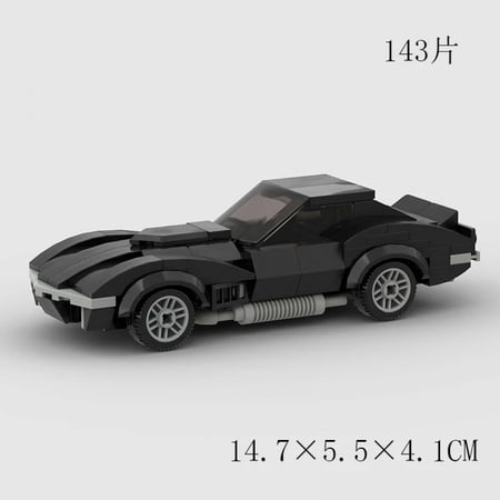 BeeEtMoc Stingray C3 MOC Technical Racing Car Building Blocks (143 PCS) Christmas Gift
