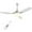 White, variant on Costway 48'' Ceiling Fan w/ Dimmable LED Light Modern Reversible Blades Remote Control