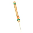 thumbnail image 2 of Silbato de flauta de pájaro, juguete clásico, instrumento de viento tradicional para niños, flauta de bambú, juguete con sonido para principiantes, , Flauta con flores, 2 of 8