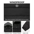 thumbnail image 4 of Wantdo Boy's Winter Jacket Soft Quilted Puffer Jacket with Removable Hood Charcoal 10/12, 4 of 6