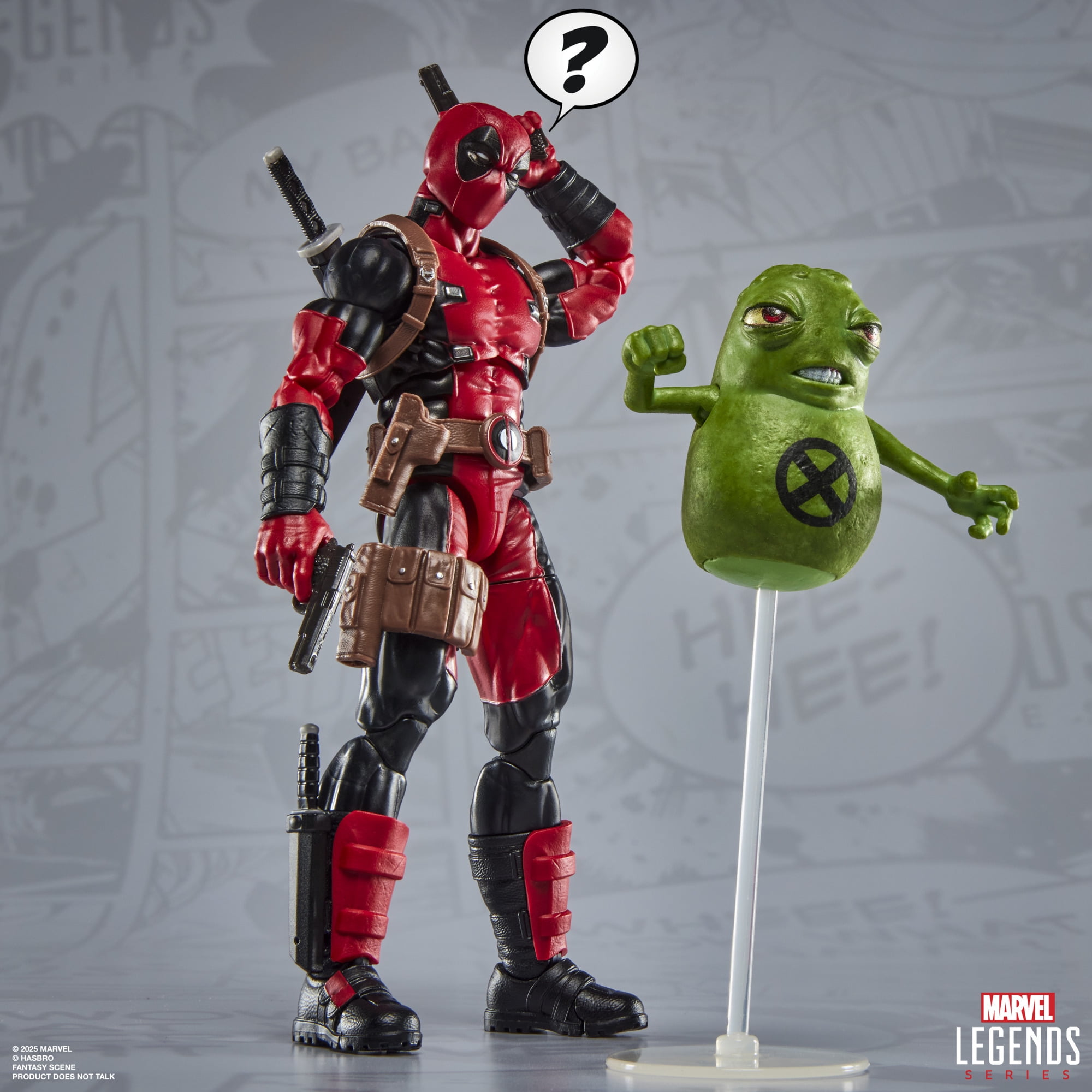 Marvel Comics - Marvel Legends Maximum Series - Deadpool Action Figure with Doop