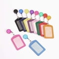 thumbnail image 7 of Meiiso Vertical Id Card Holder with Retractable Badge Type A, and Cover with Horizontal Cover Retractable Holders Certificate Chest Holder Badge Card Card Id 1 Retractable Buckle Stationery, 7 of 7